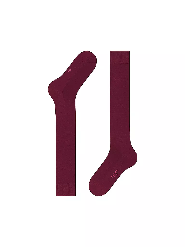 FALKE | Kniestrümpfe TIAGO barolo | 