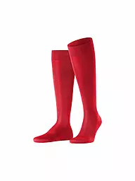 FALKE | Kniestrümpfe TIAGO black | Rosso