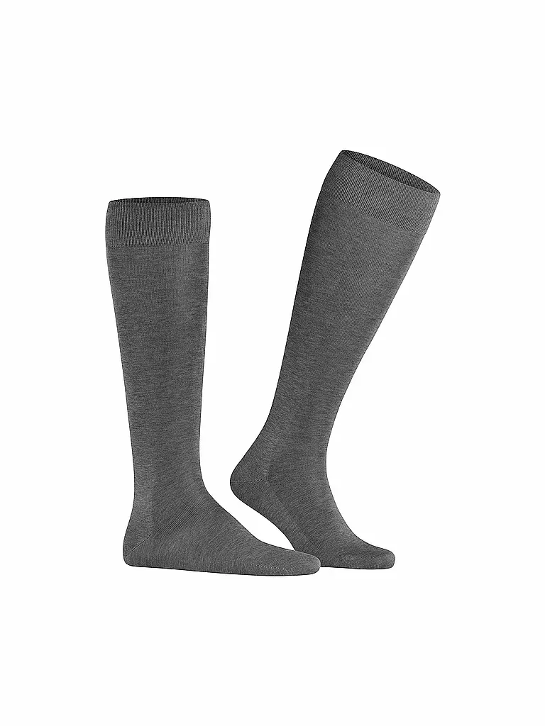 FALKE | Kniestrümpfe TIAGO steel melange | 