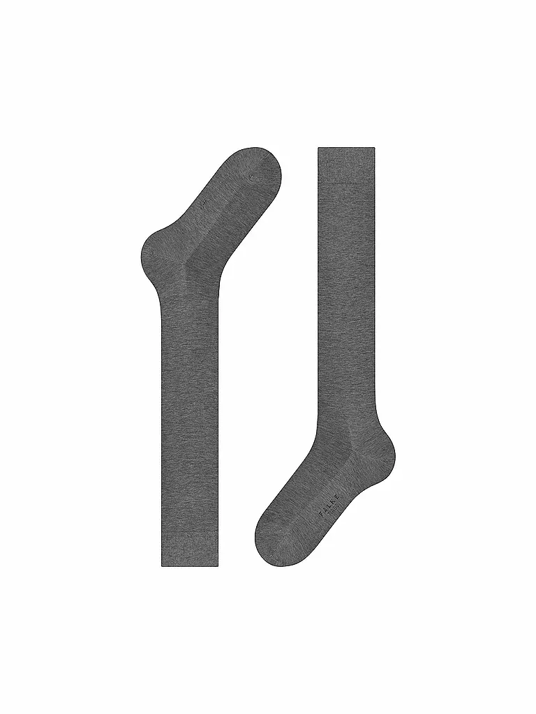 FALKE | Kniestrümpfe TIAGO steel melange | 
