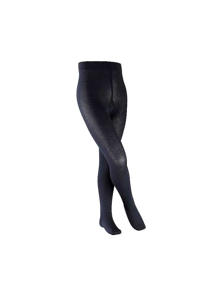 FALKE | Mädchen Strumpfhose Cotton Touch Marine | Blu