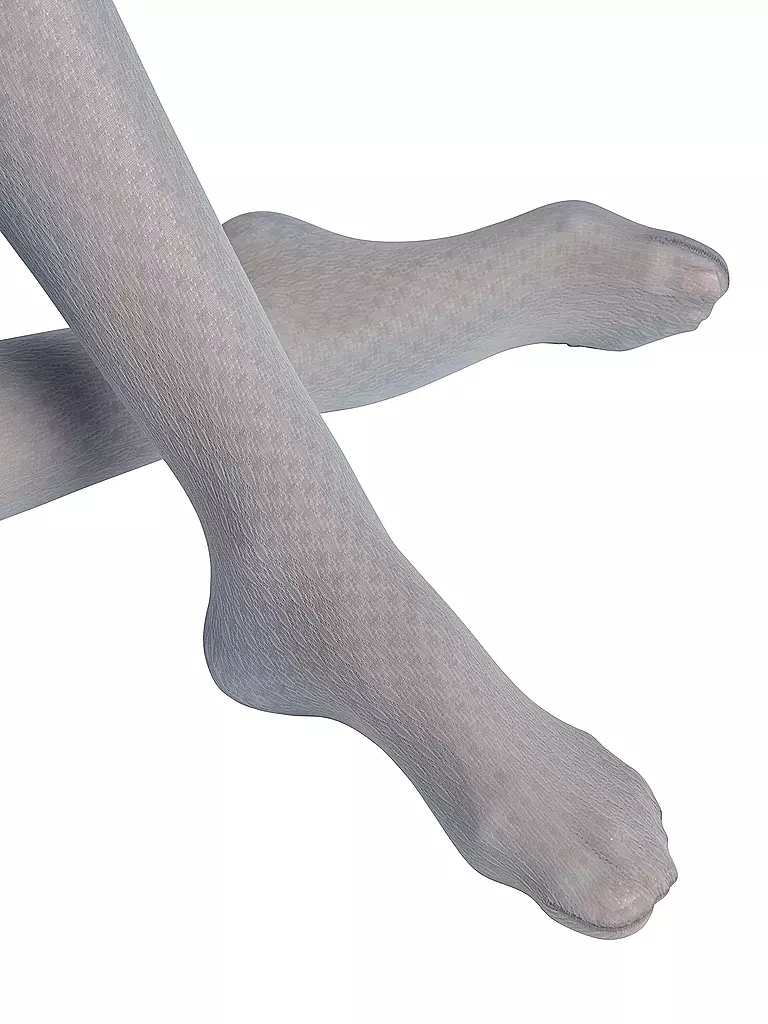 FALKE | Modestrumpfhose LULLABY steel grey | Grigio chiaro