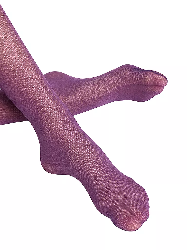 FALKE | Modestrumpfhose PARTICLE wineberry | Lilla