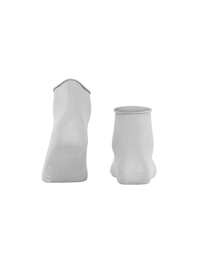 FALKE | Sneaker Socken COTTON TOUCH silver | Grigio chiaro