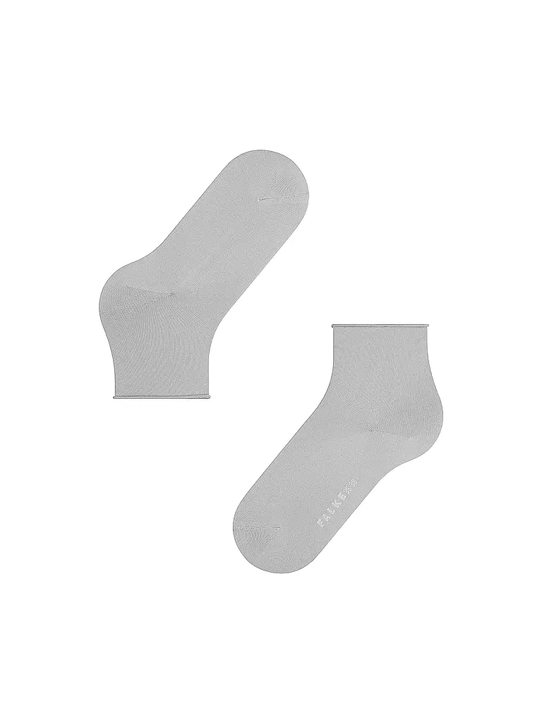 FALKE | Sneaker Socken COTTON TOUCH silver | Grigio chiaro