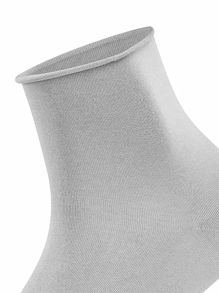 FALKE | Sneaker Socken COTTON TOUCH silver | Grigio chiaro
