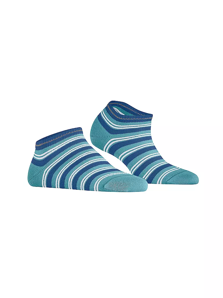 FALKE | Sneaker Socken SMART STRIPE key largo | Blu
