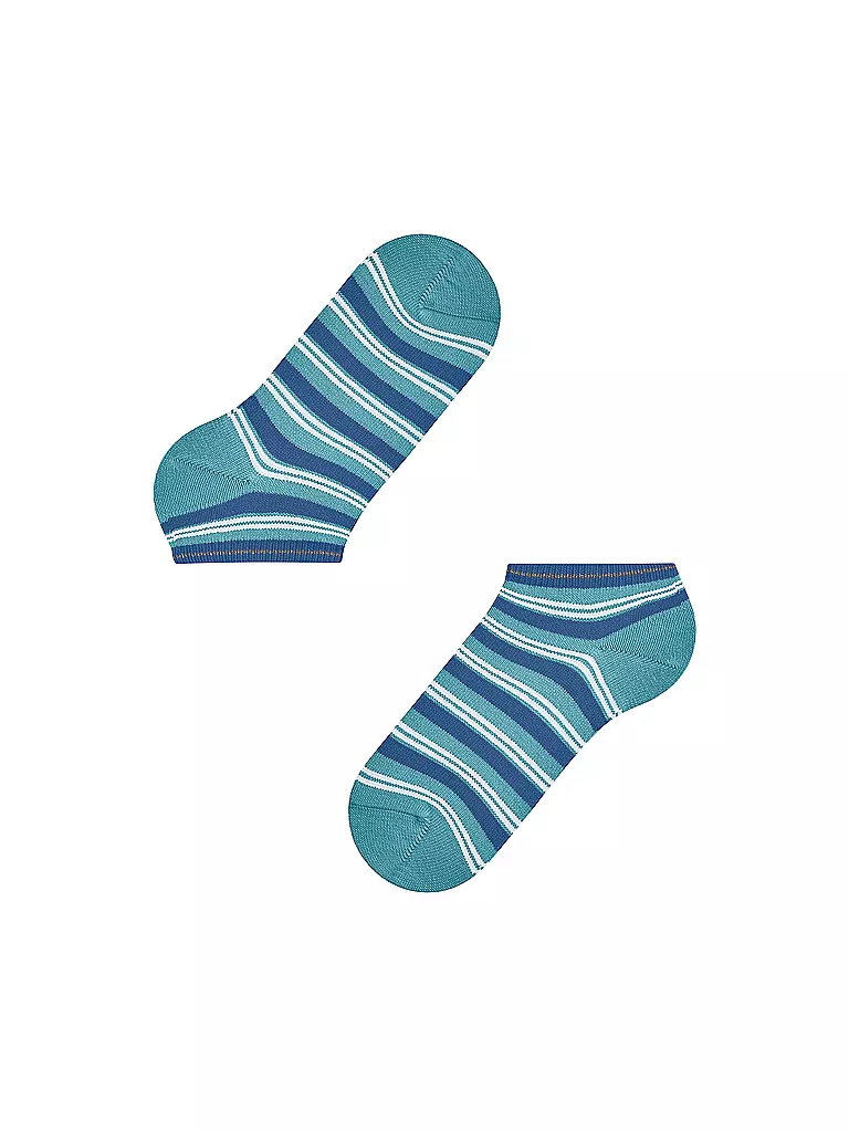 FALKE | Sneaker Socken SMART STRIPE key largo | Blu