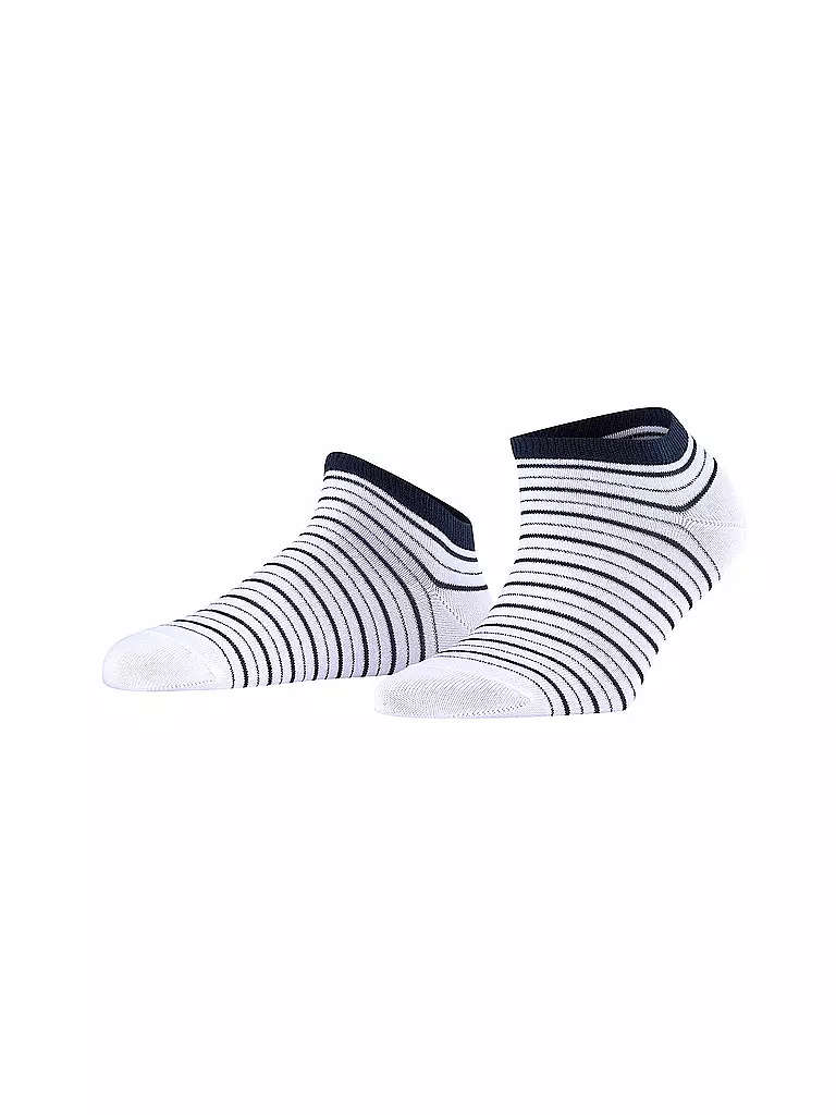 FALKE | Sneakersocken "Shimmer" white | Bianco