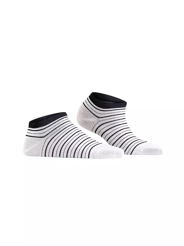 FALKE | Sneakersocken "Shimmer" white | Bianco