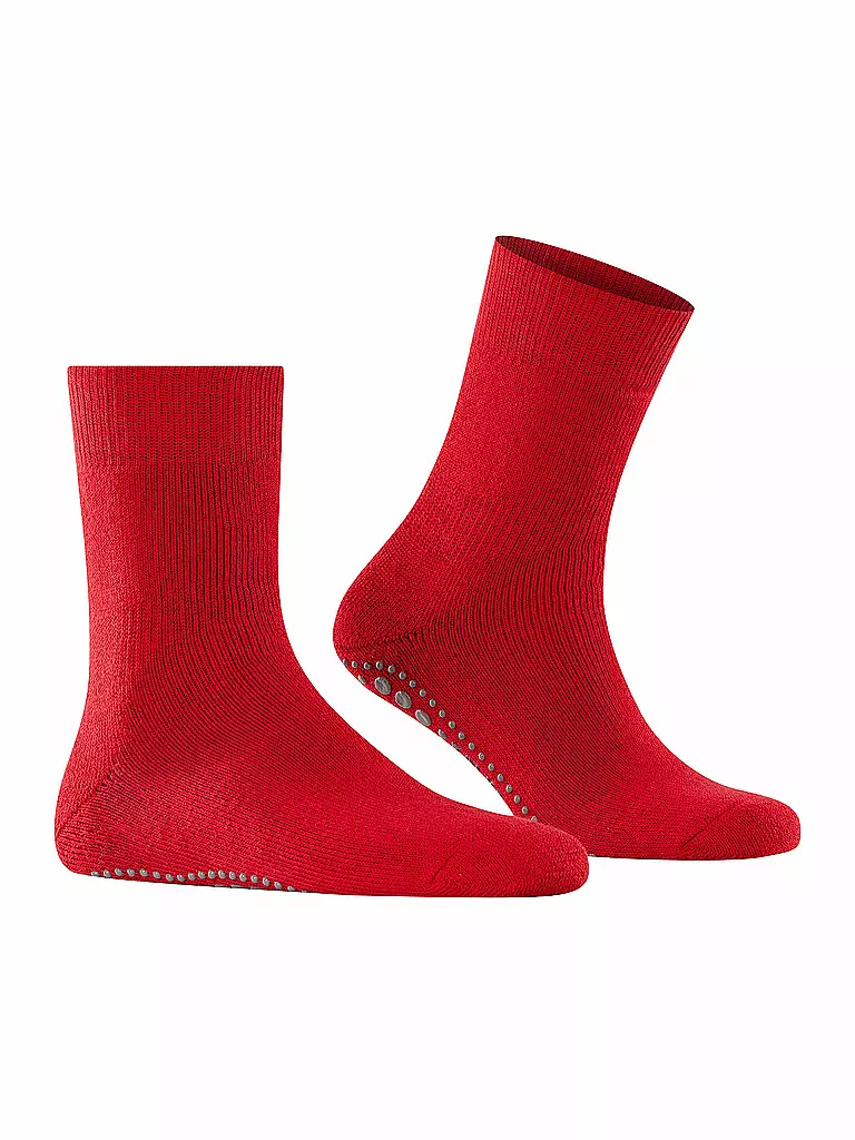FALKE | Socken "Homepads 16500" scarlet  | Rosso