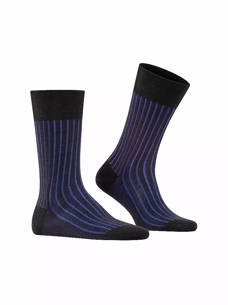 FALKE | Socken "Shadow" (schwarz/grau) | Nero