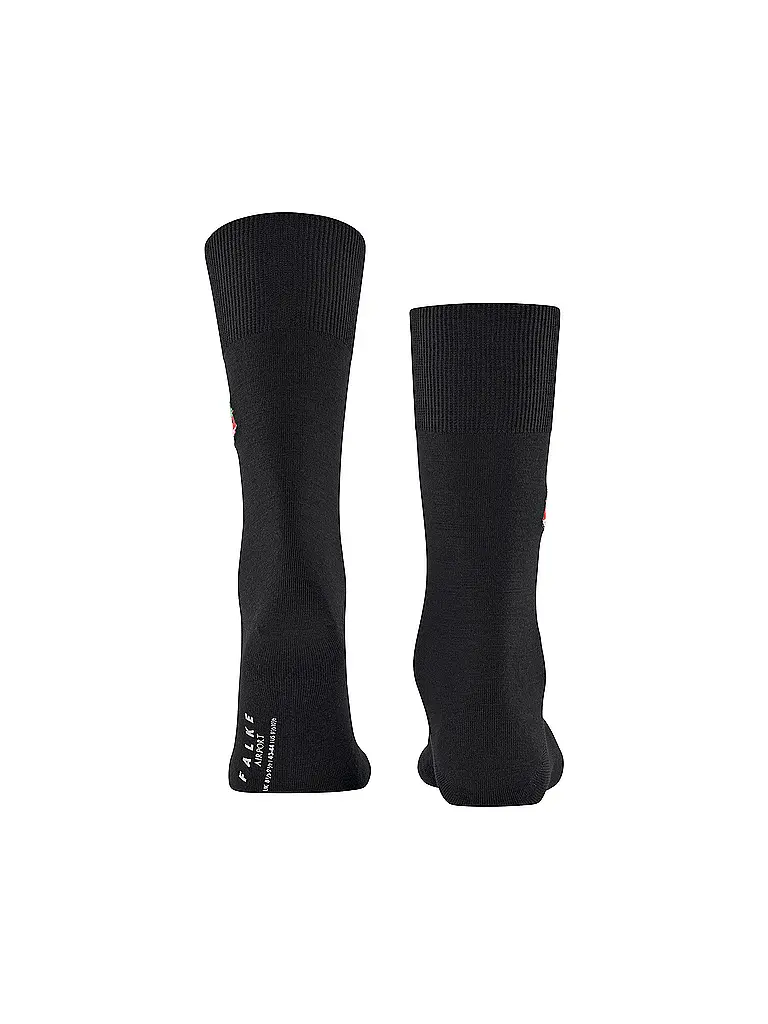 FALKE | Socken AIRPORT X-MAS CAR black | Nero