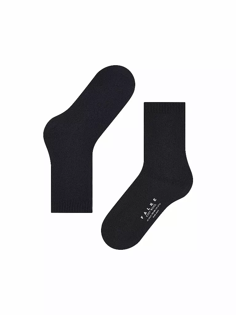 FALKE | Socken Cosy Wool dark navy | Blu scuro