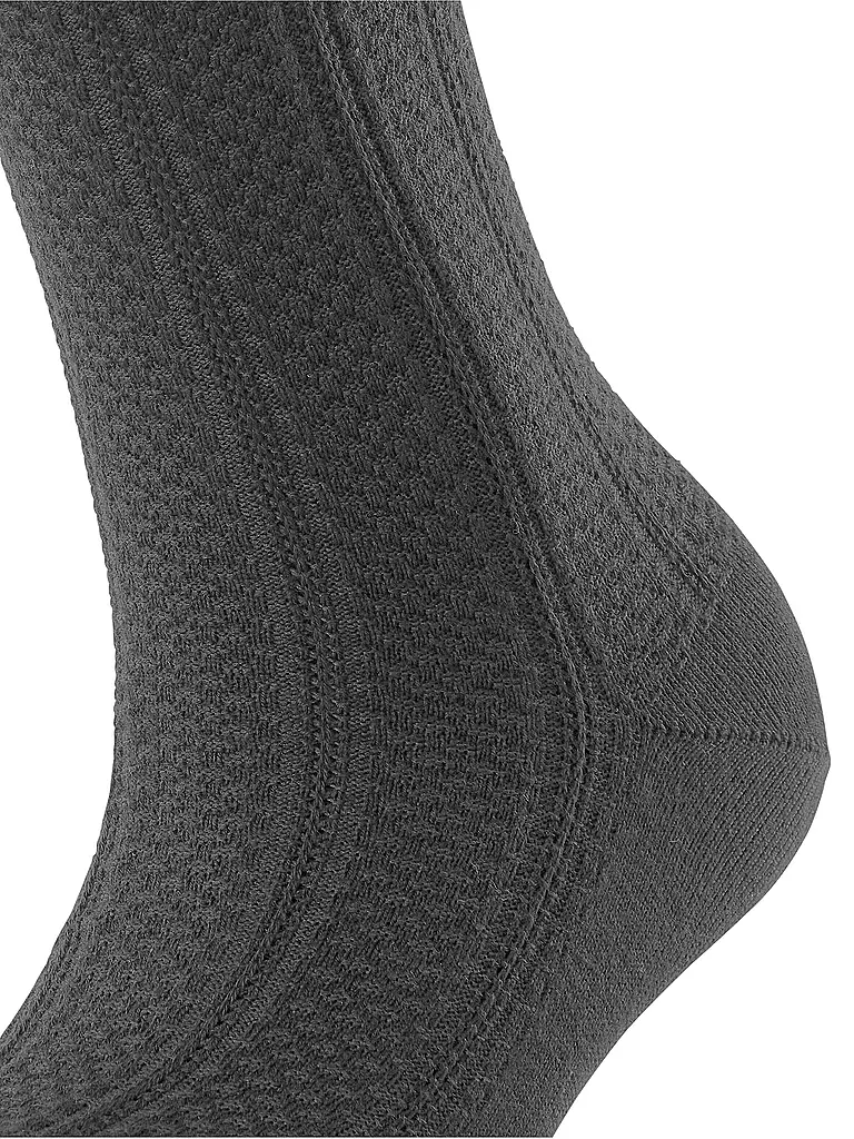 FALKE | Socken NEEDLEPOINT dark rock | Grigio