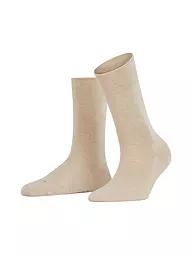 FALKE | Socken SENSITIVE LONDON sand mel. | Cammello