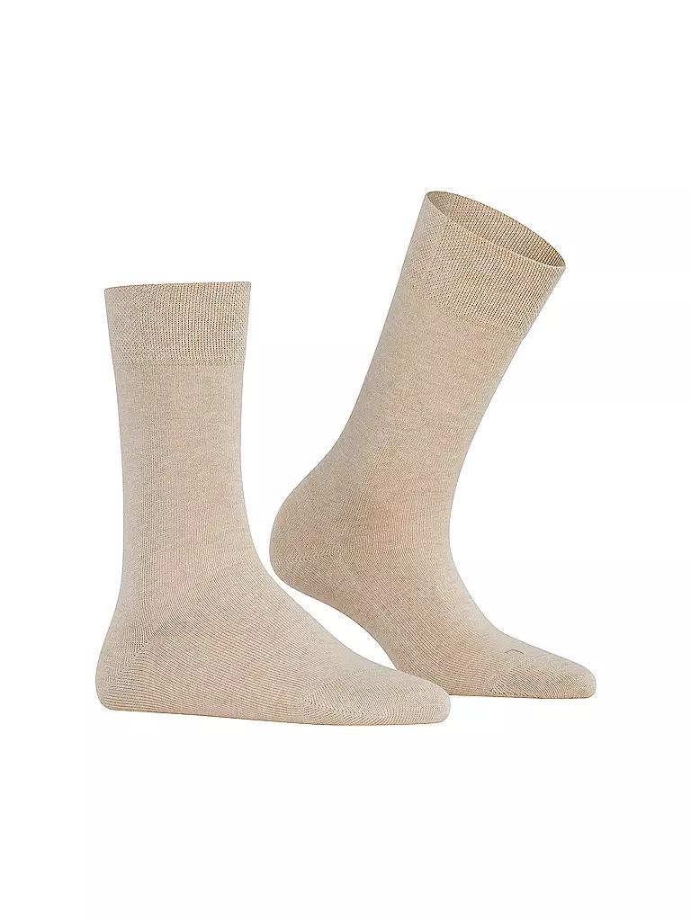 FALKE | Socken SENSITIVE LONDON sand mel. | Cammello