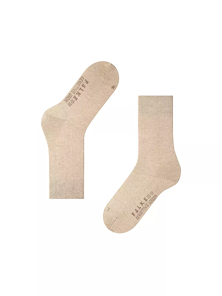 FALKE | Socken SENSITIVE LONDON sand mel. | Cammello