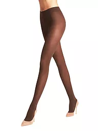 FALKE | Collant „Pure Matt 40150" 50 DEN (6179 marine) | Marrone