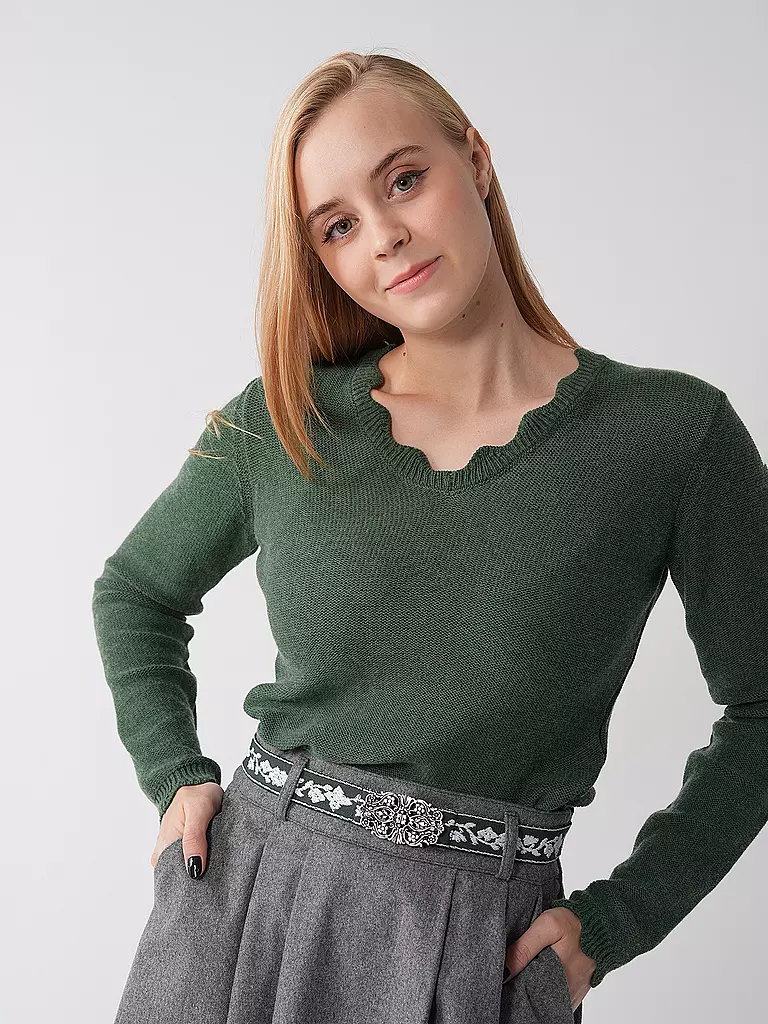 FELI & HANS | Pullover PIPPA | Verde scuro