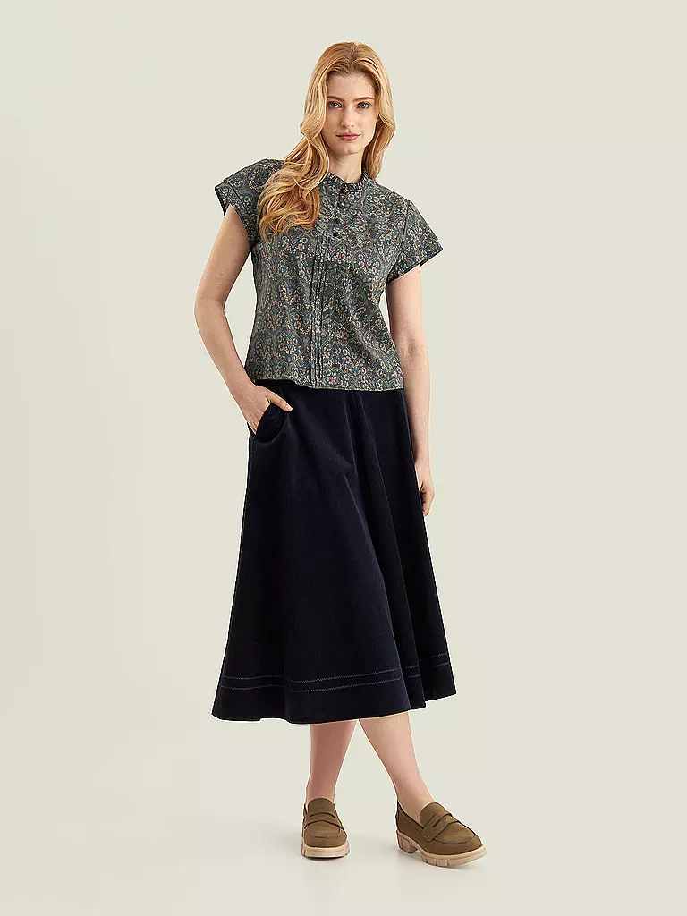 FELI & HANS | Trachtenbluse BABS | Blu scuro