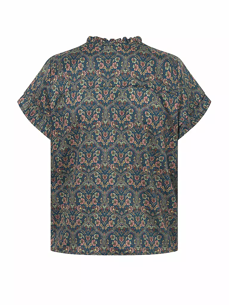 FELI & HANS | Trachtenbluse BABS | Blu scuro