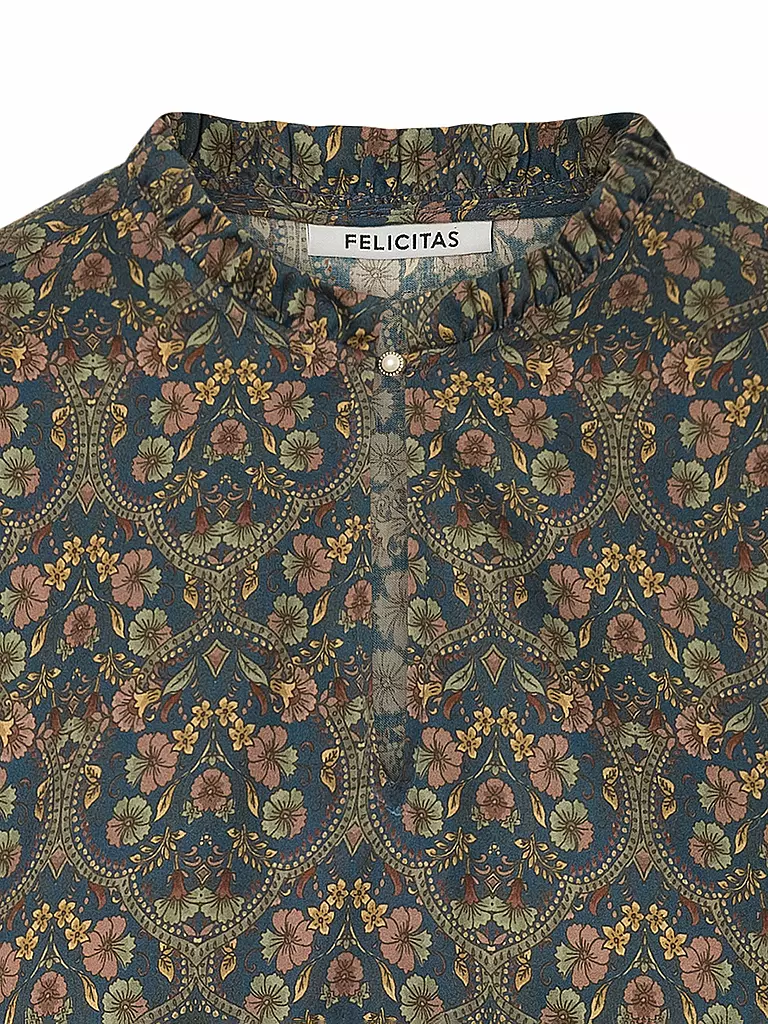 FELI & HANS | Trachtenbluse BAYLEE | Blu scuro