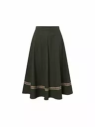 FELI & HANS | Trachtenrock ROSWITA | Verde scuro