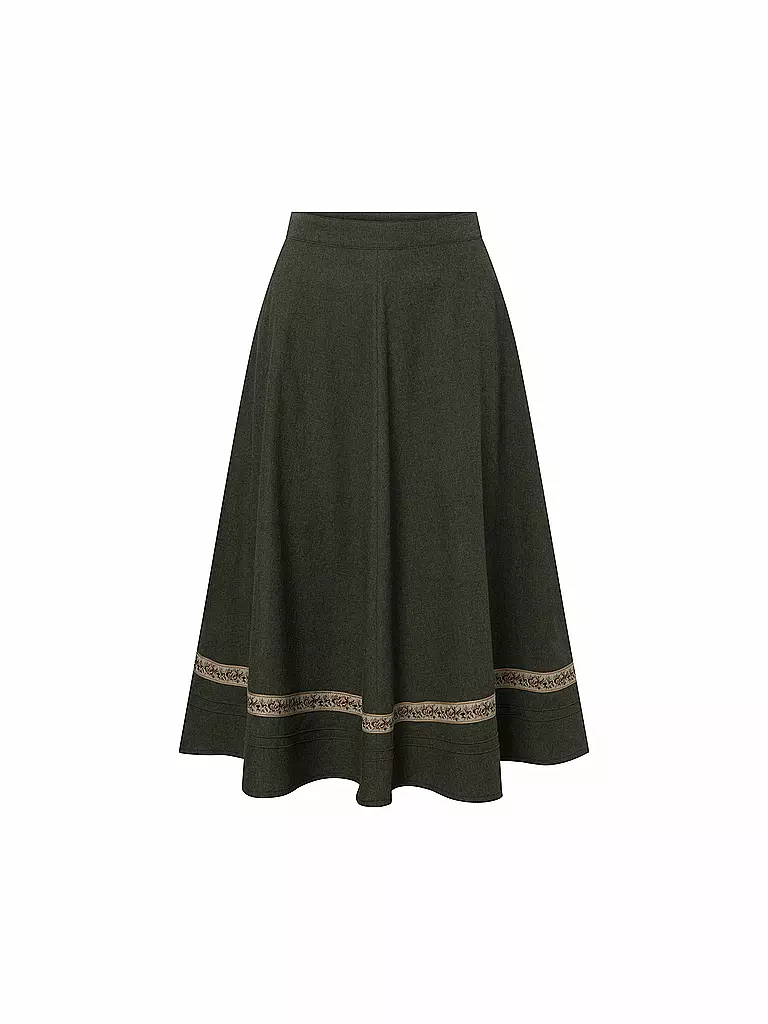 FELI & HANS | Trachtenrock ROSWITA | Verde scuro