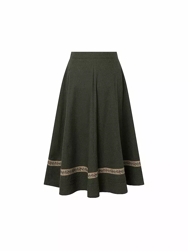 FELI & HANS | Trachtenrock ROSWITA | Verde scuro