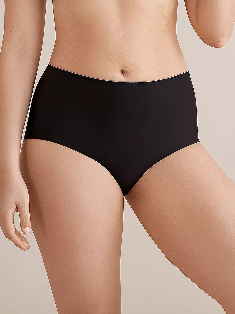 FELINA CONTURELLE | Slip a vita alta "Pure Feeling" nero | 