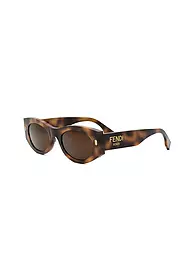 FENDI | FENDI Roma havana ovale Sonnenbrille | Marrone