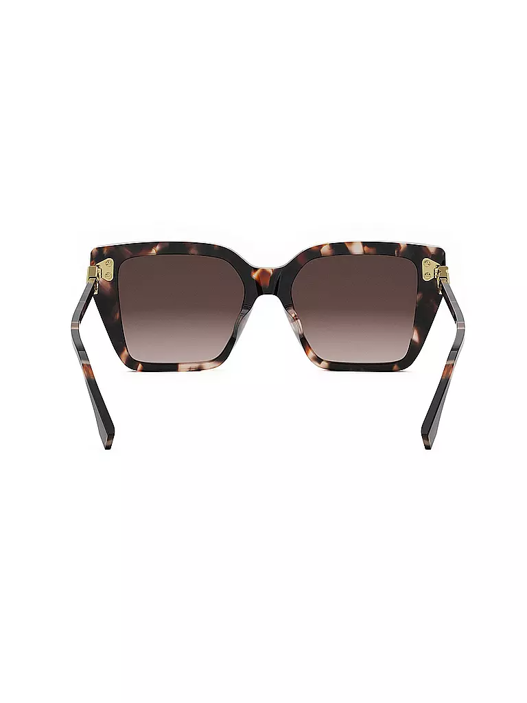 FENDI | Occhiali da sole squadrati FF Diamonds color havana | 