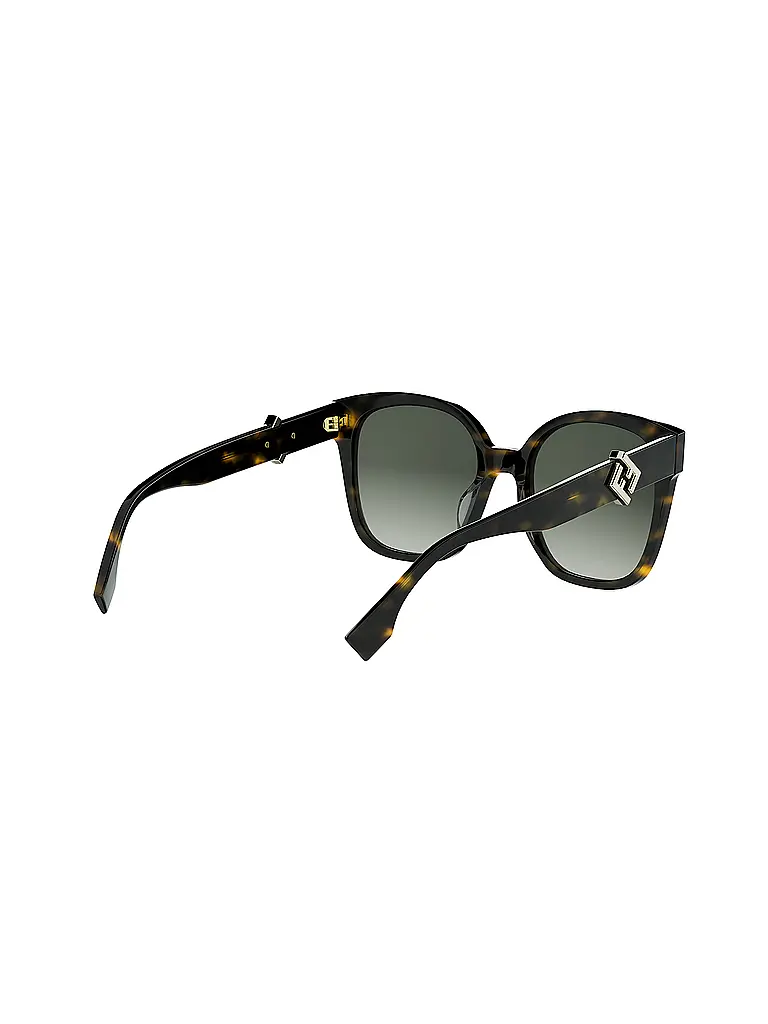 FENDI | Occhiali da sole squadrati FF Diamonds havana | 