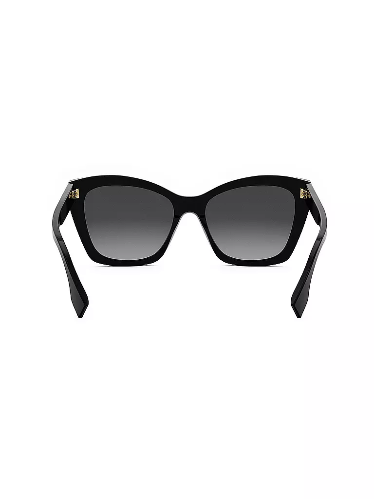 FENDI | Occhiali da sole squadrati neri con logo FENDI | 