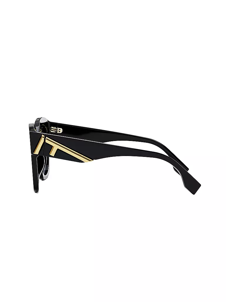 FENDI | Occhiali da sole squadrati neri FENDI First | 