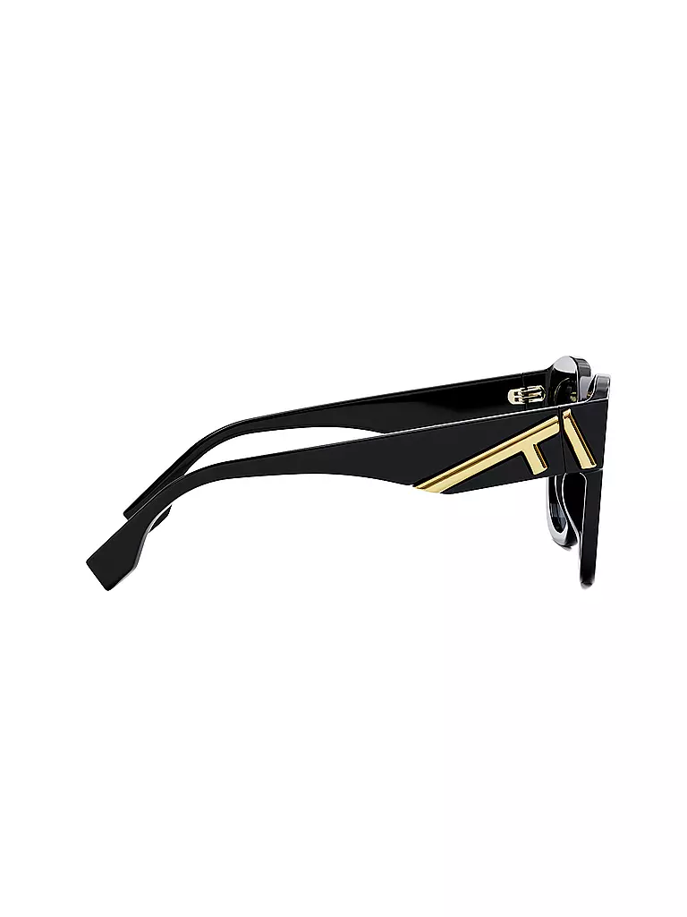 FENDI | Occhiali da sole squadrati neri FENDI First | 