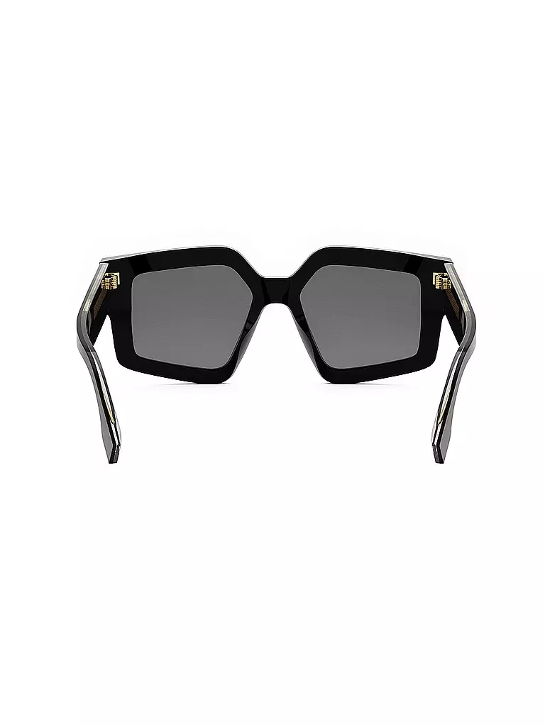 FENDI | Occhiali da sole squadrati neri FENDI Roma | 