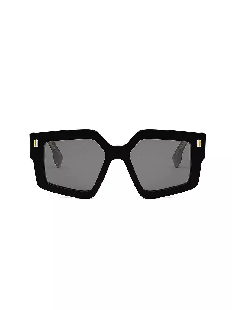 FENDI | Occhiali da sole squadrati neri FENDI Roma | 