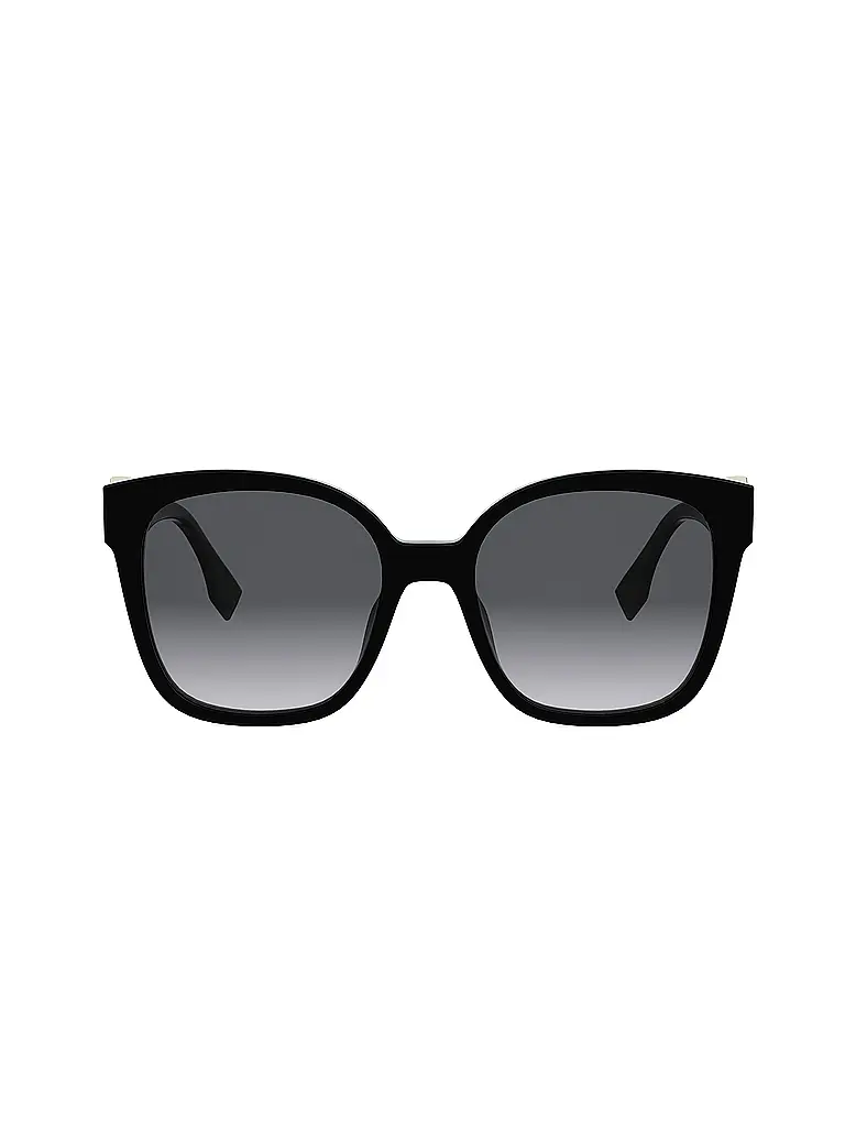 FENDI | Occhiali da sole squadrati neri FF Diamonds | 