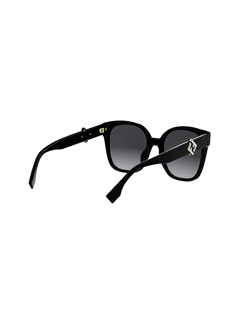 FENDI | Occhiali da sole squadrati neri FF Diamonds | 