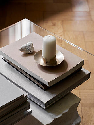 FERM LIVING | Portacandela BLOCK Ottone