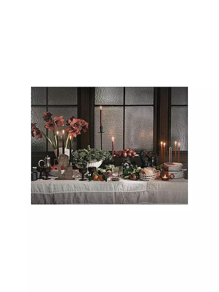 FERM LIVING | Cesto ovale in ceramica Cashmere | Beige