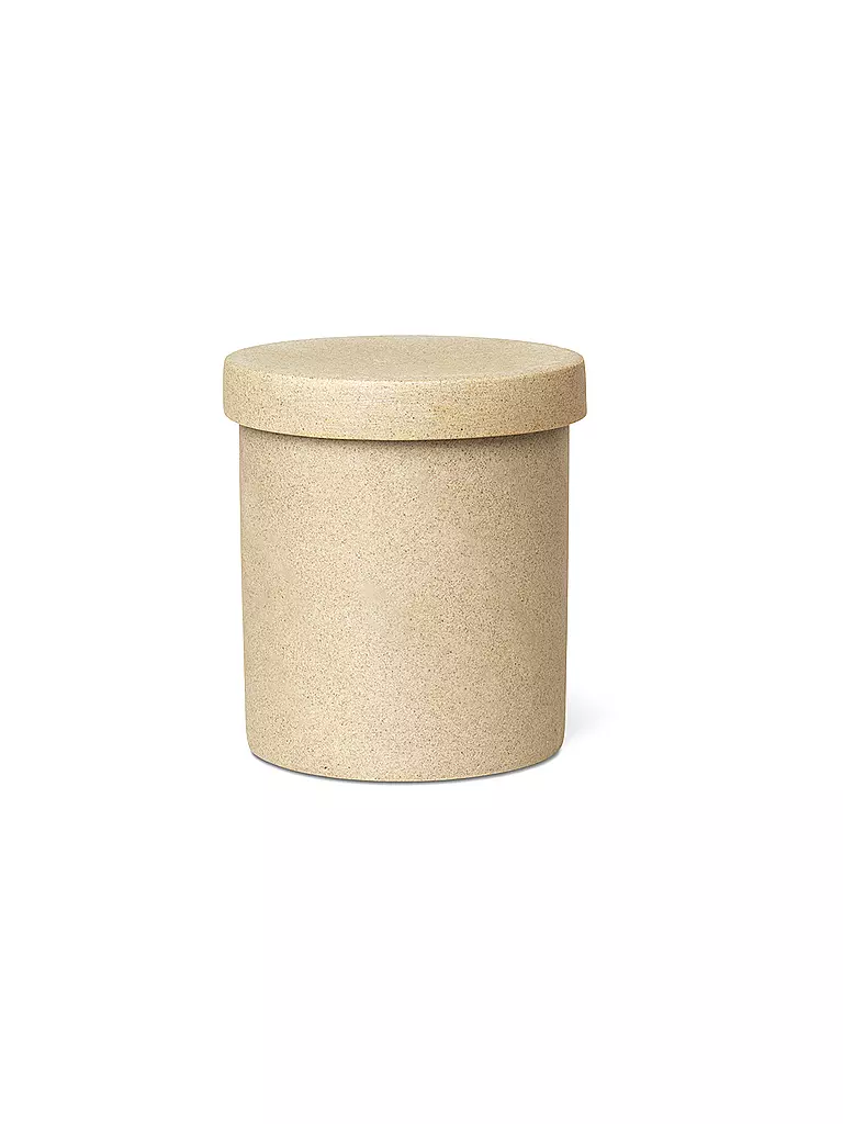FERM LIVING | Contenitore in porcellana BON Large in ceramica | Beige