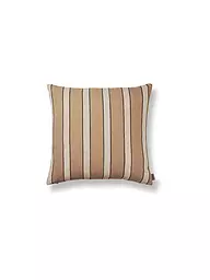 FERM LIVING | Cuscino Stripe in cotone marrone | Marrone