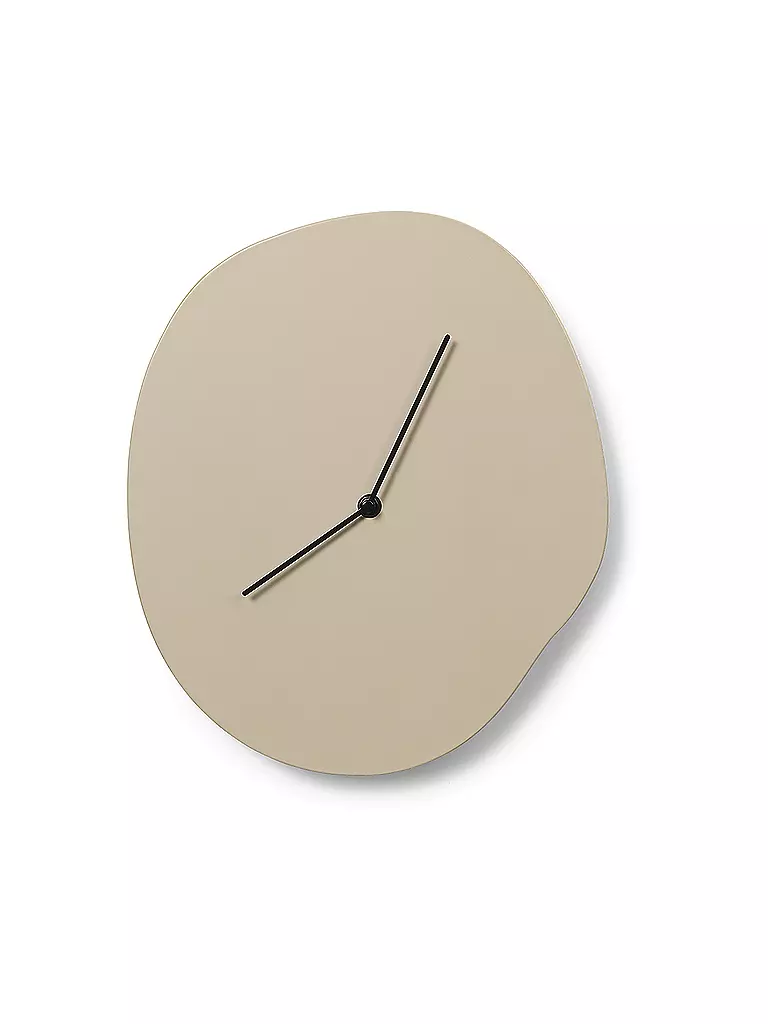 FERM LIVING | Orologio da parete MELT Cashmere | Beige