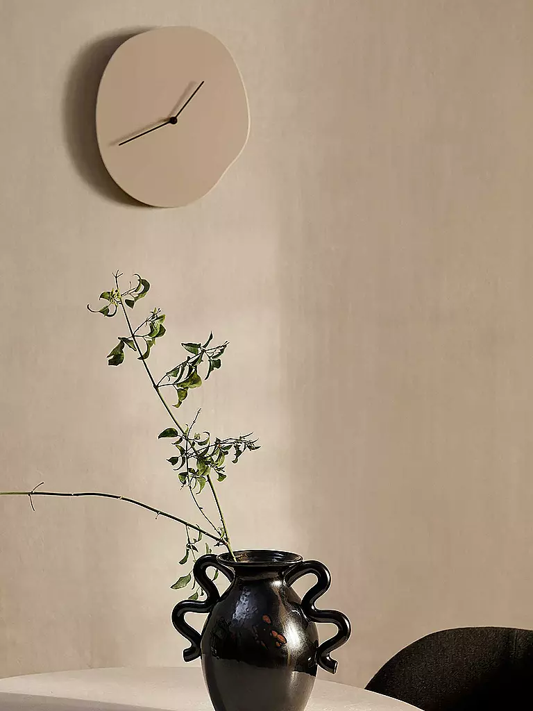 FERM LIVING | Orologio da parete MELT Cashmere | Beige
