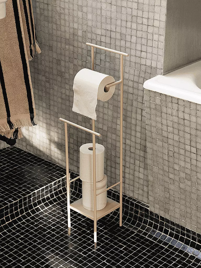 FERM LIVING | Porta carta igienica DORA Cashmere | Beige