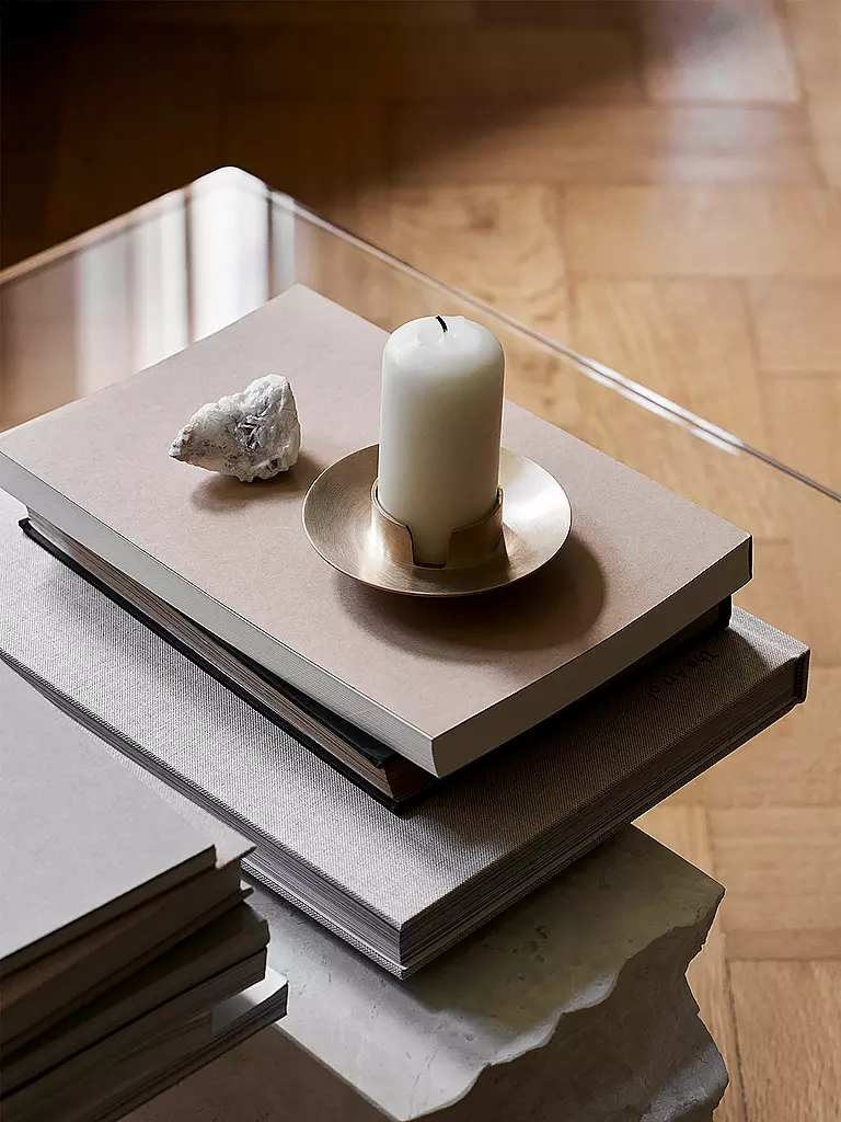 FERM LIVING | Portacandela BLOCK Ottone | Oro
