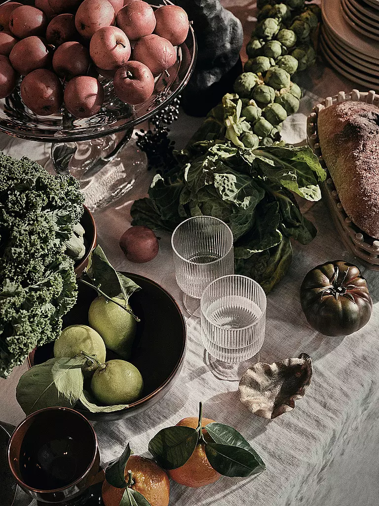 FERM LIVING | Set di 2 bicchieri da vino RIPPLE | 